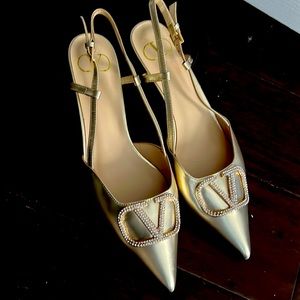 Valentino V LOGO heel (mini heel)